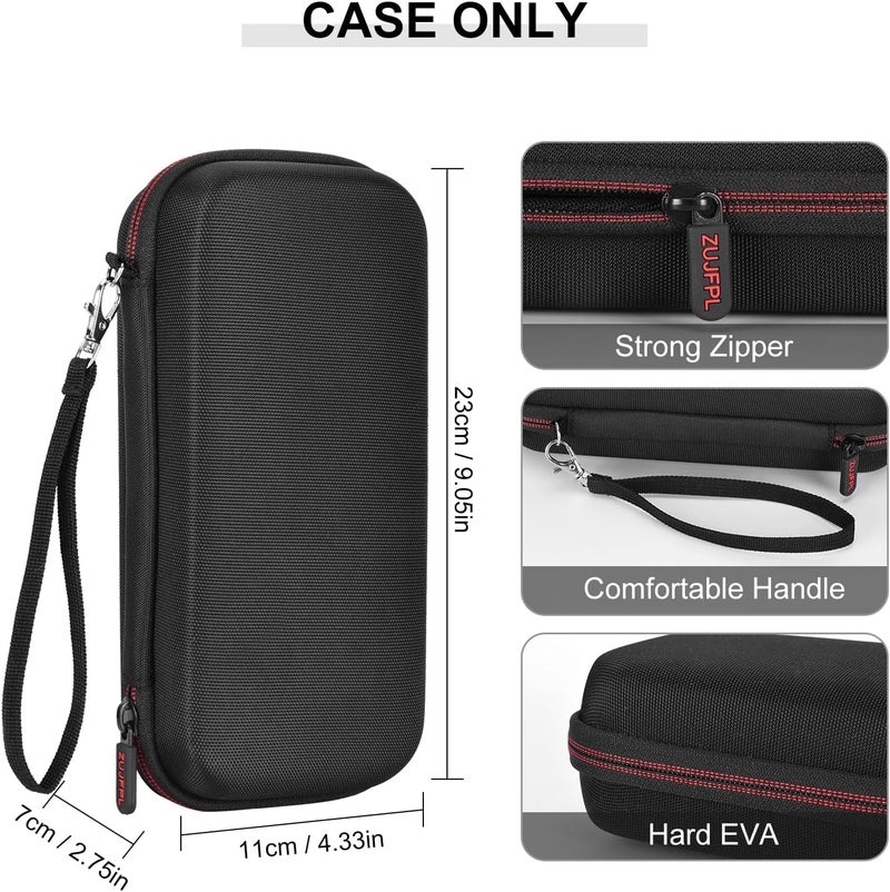 ZUJFPL Hard Graphing Calculator Case Compatible with Texas Instruments TI-84 Plus CE/TI-84 Plus/TI-Nspire CX II CAS/TI-Nspire CX II/TI-83 Plus/TI-85/TI-86/TI30xs/TI36X Pro/TI 34 Calculator - Black - Image 2